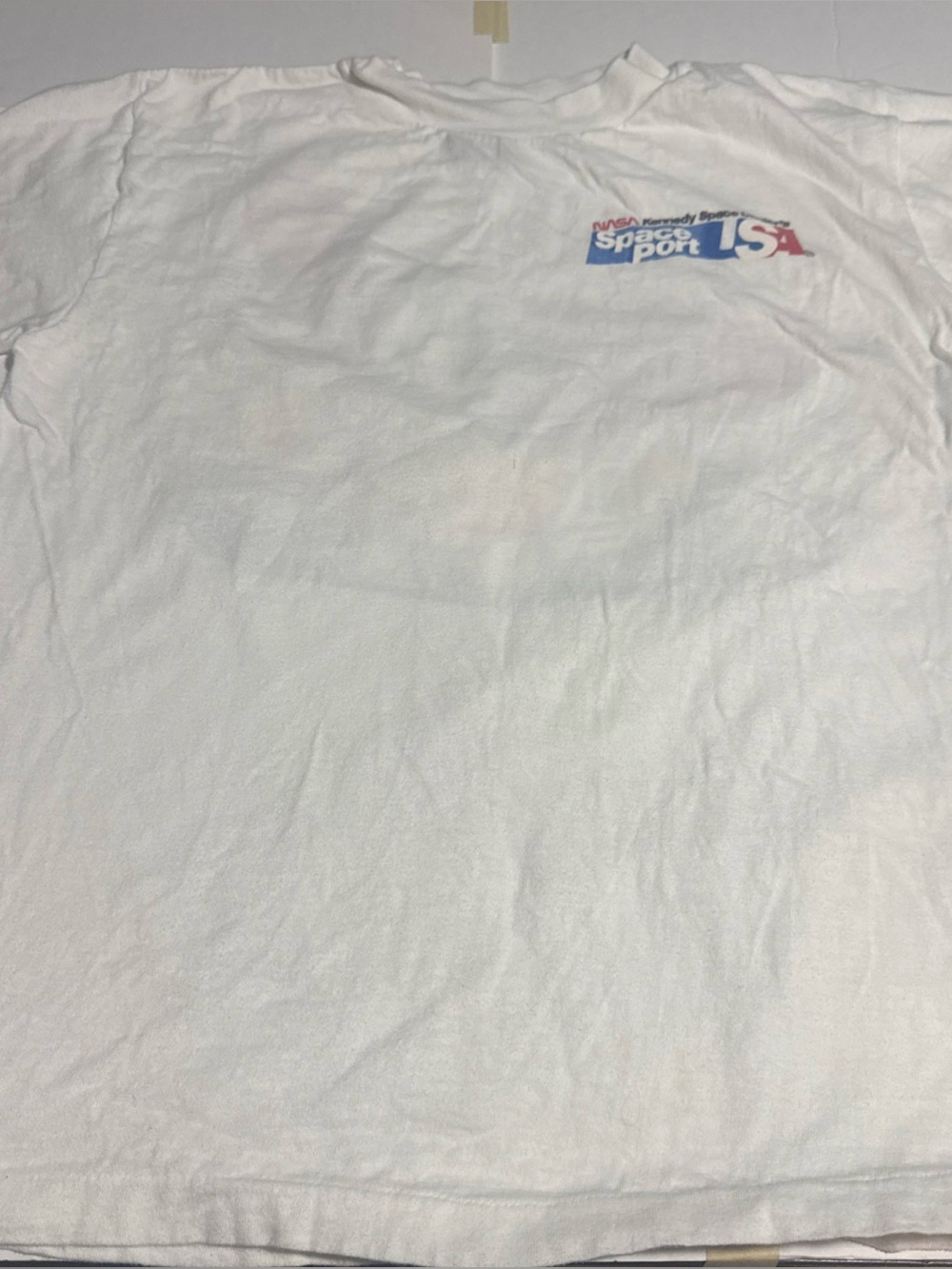 Vintage Small Nasa Kennedy Space Centers Space Port USA T Shirt